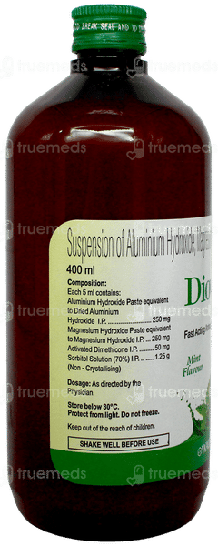 Diovol Mint Flavour Sugar Free Suspension 400Ml